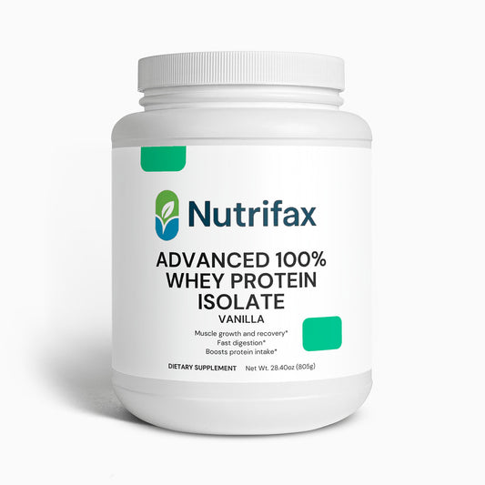 Advanced 100% Whey Protein Isolate (Vanilla)